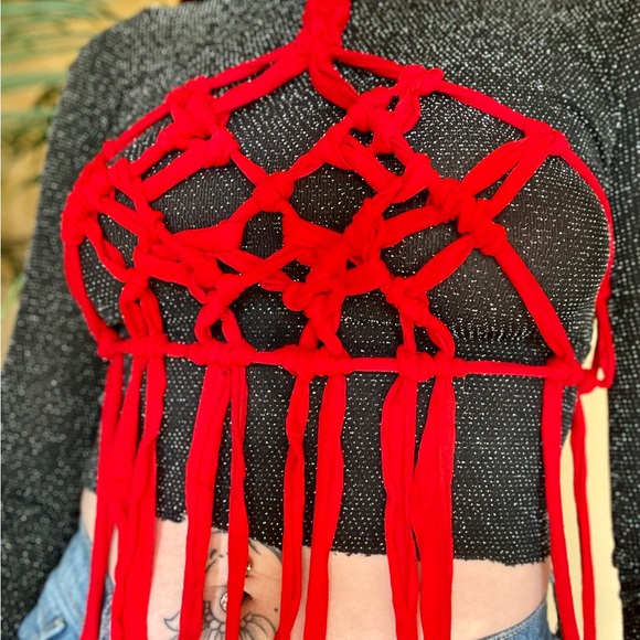 Handmade Macrame Shibari Rope Dress - Picture 4 of 12